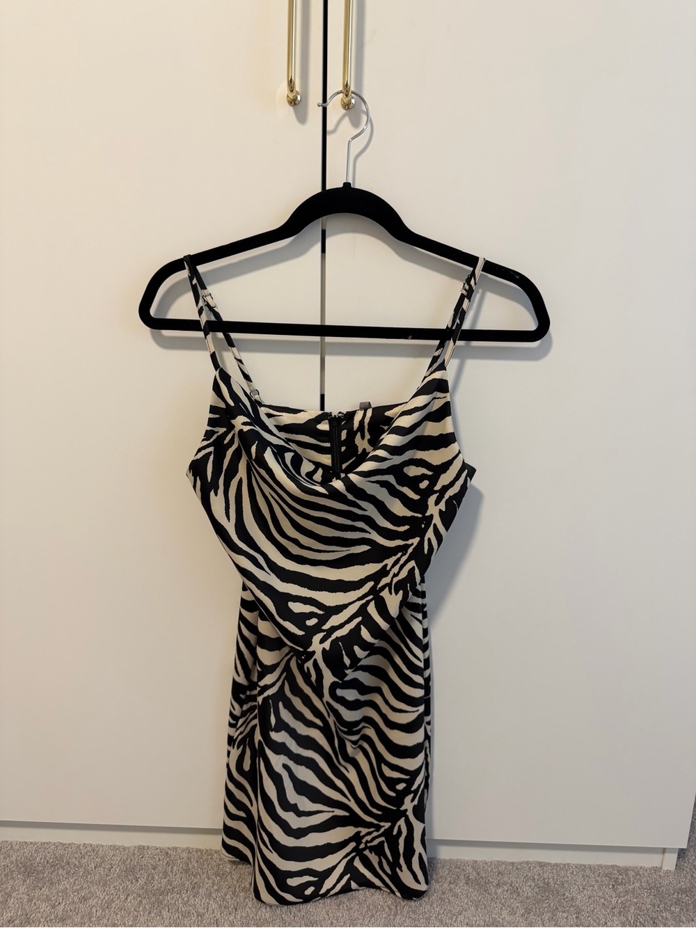 Urban Outfitters Zebra Print Mini Dress